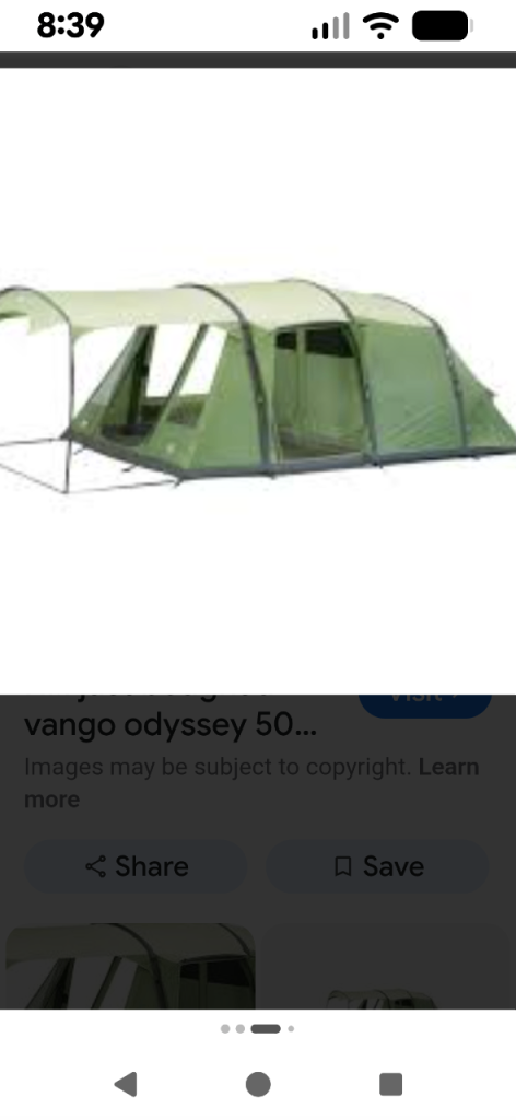 Tent big enough for 5