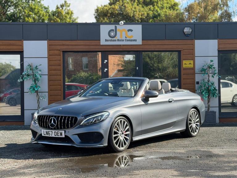2017 Mercedes-Benz C Class 2.1 C220d AMG Line (Premium Plus) Cabriolet G-Tronic+ Euro 6 (s/s) 2dr...