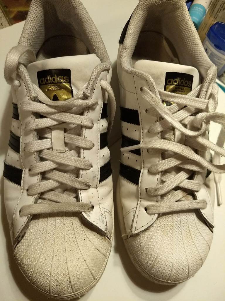  Adidas Superstar trainers size 8.5