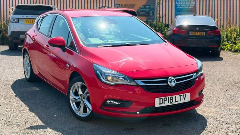 2018 Vauxhall Astra 1.4i Turbo SRi Nav Hatchback 5dr Petrol Manual Euro 6 (150 ps) Hatchback Petr...
