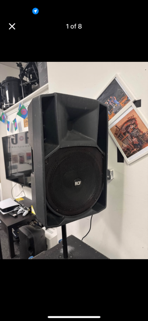 PA SYSTEM RCF/MACKIE