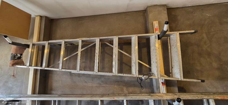 Good Quality Metal Ladder – Single Section