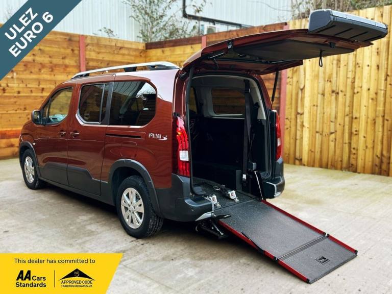 2020 Peugeot Rifter L2 LWB 5 Seat Wheelchair Accessible Disabled Access Vehicle WAV MPV Diesel Ma...