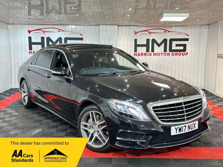  Mercedes-Benz S Class 3.0 S350d V6 AMG Line (Premium) G-Tronic+ Euro 6 (s/s) 4dr Diesel Automatic