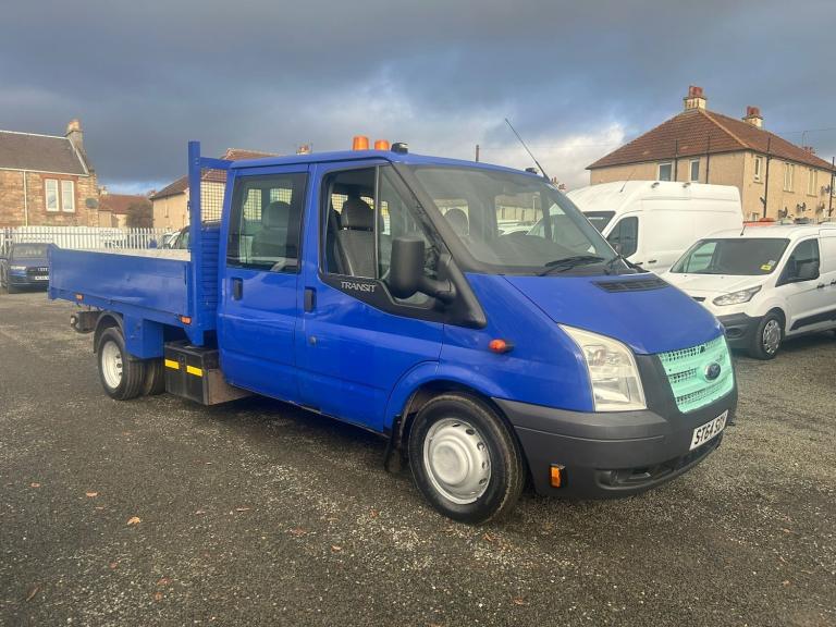 2014 Ford Transit D/Cab Chassis TDCi 125ps [DRW] TIMING CHAIN NOT BELT TIPPER CHASSIS CAB Diesel ...