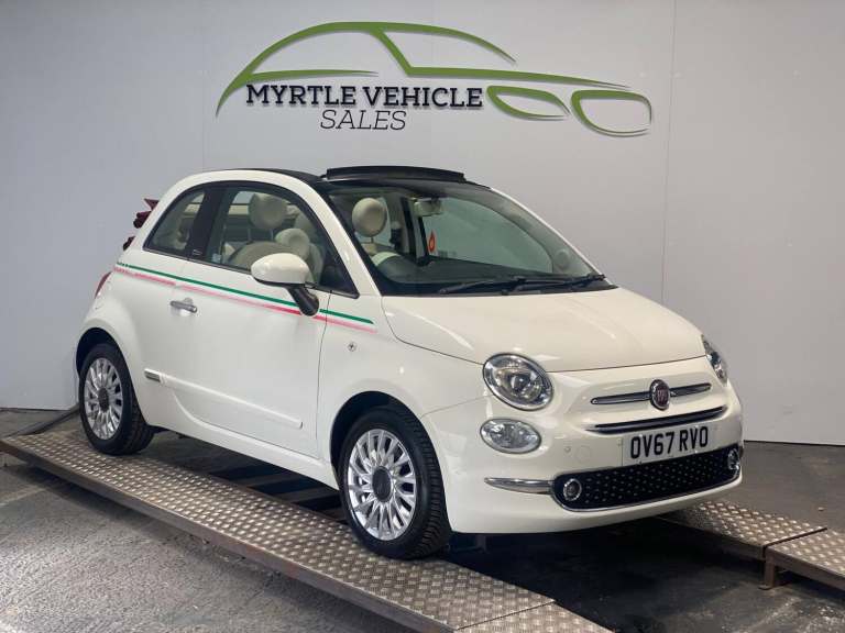 2017 Fiat 500 0.9 TwinAir Lounge 2dr CONVERTIBLE PETROL Manual