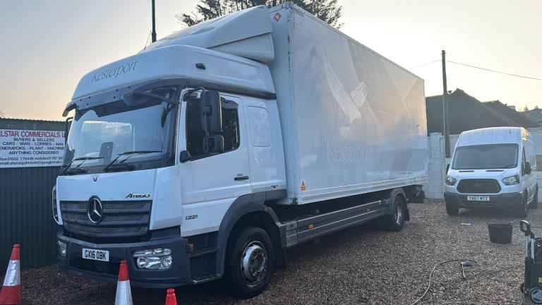2016 MERCEDES ATEGO SLEEPER CAB 1221 AUTO 23 FOOT BOX 