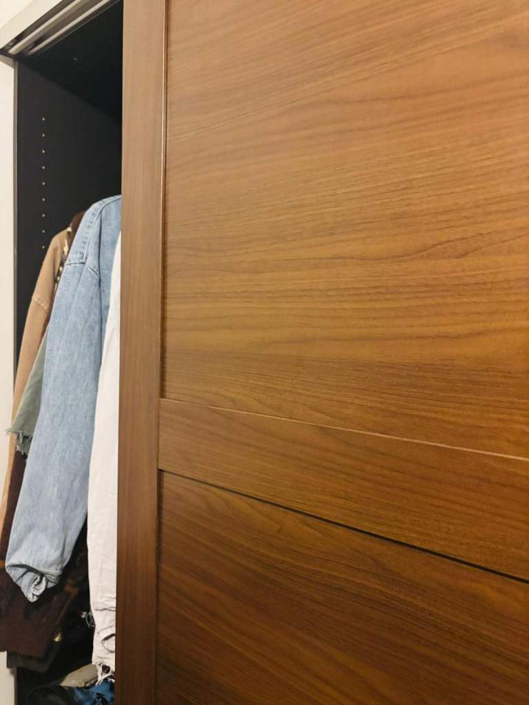 image for Brie wardrobe (2 sections) with basket 