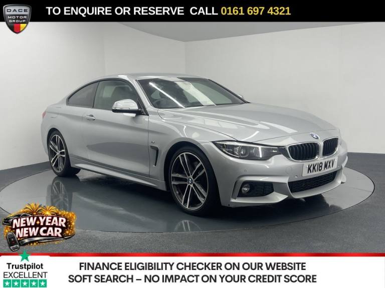 2018 BMW 4 Series 2.0 420i M Sport Coupe 2dr Petrol Auto Euro 6 (s/s) (184 ps) Coupe Petrol Autom...