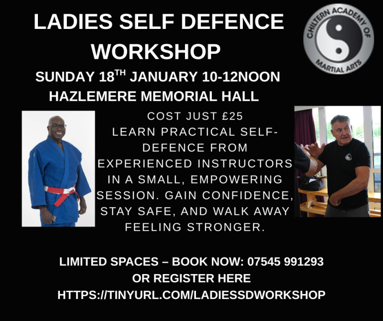  Ladies Self-Defence Workshop