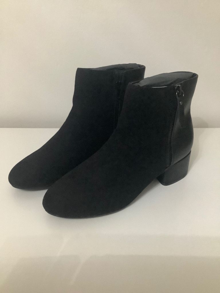 Women’s Next Friends Like These Black Ankle Boots Size 5 New (Unboxed)