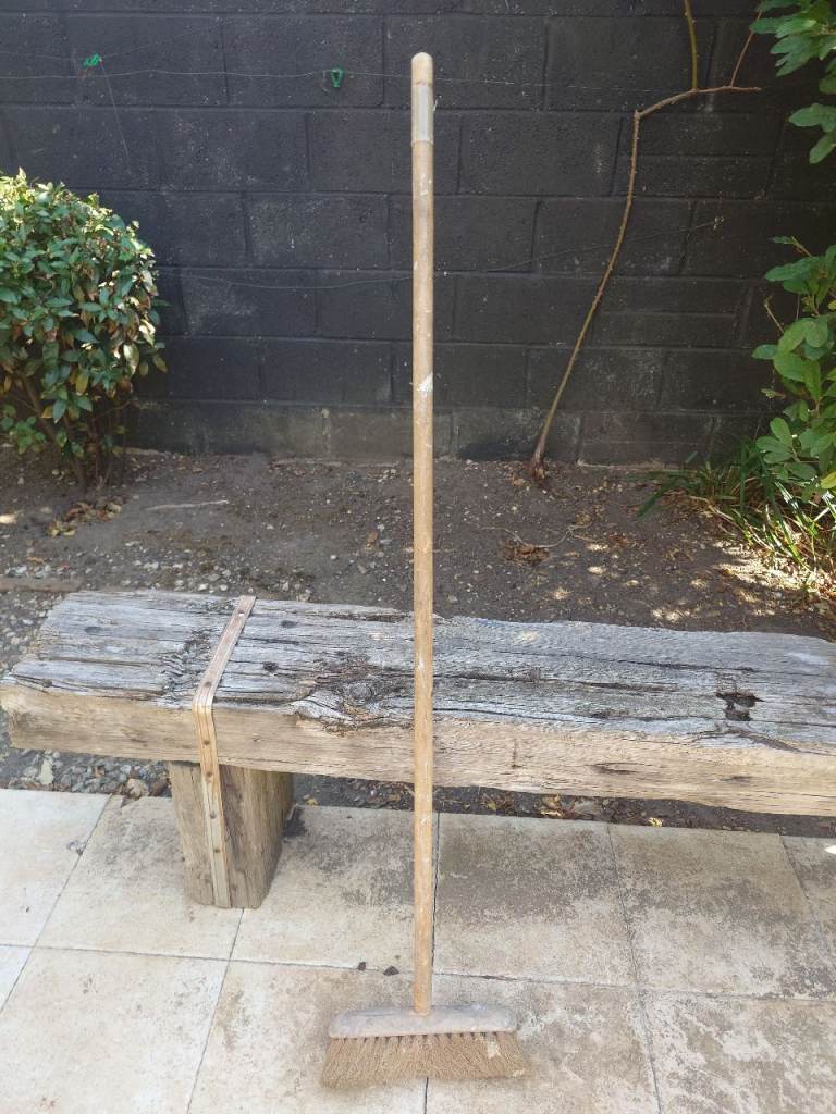Used Wooden Broom – Average Condition