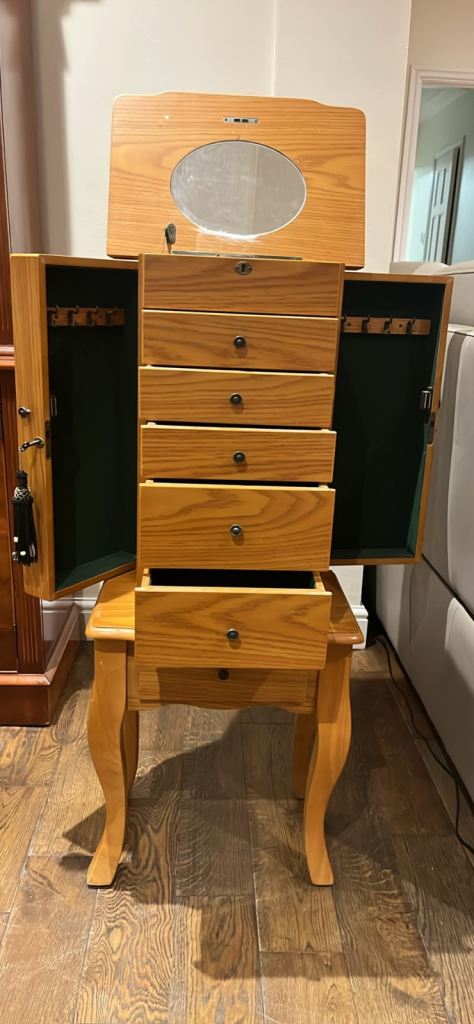 Thomas pacconi vintage jewellery chest