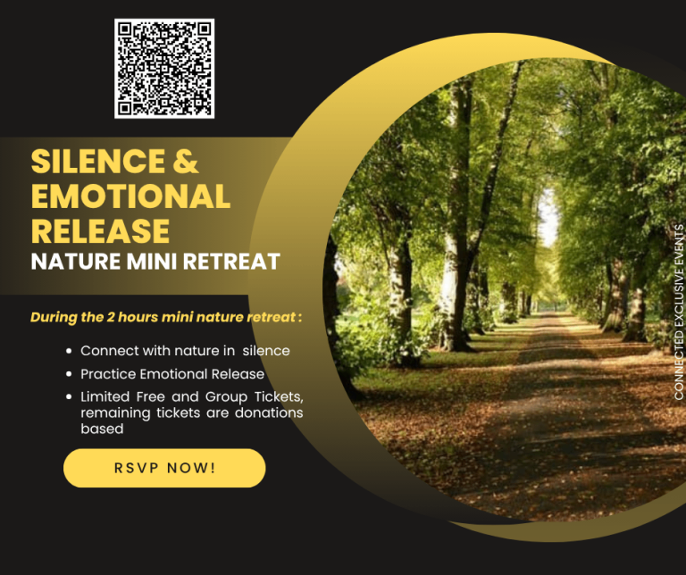 Silence & Emotional Release Nature Mini Retreat-Sunday, 26 July@ 4pm-6pm,Wallington.