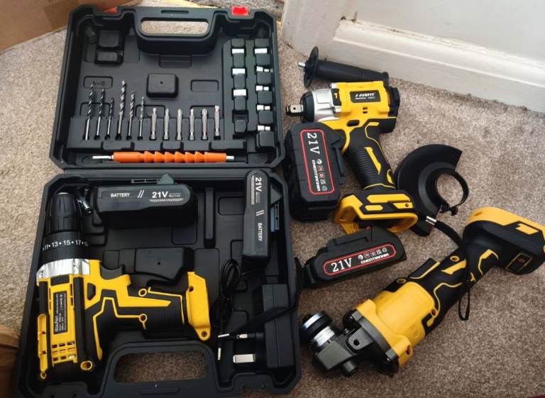 New Various drills, wrench, grinder and leaf blower at cheap best price clearance sale🥰😊