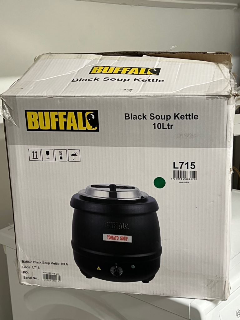 Buffalo 10L Soup Kettles x2 – Catering / Café Equipment