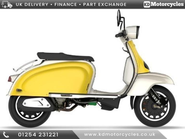 ROYAL ALLOY TG 125cc AC CBS, learner legal retro custom best scooter for sale
