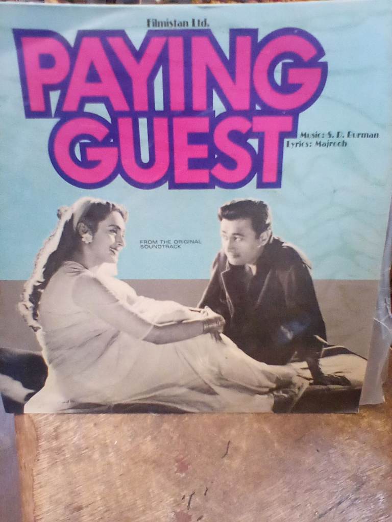 Filmistan Ltd,PAYING GUEST, MUSIC: S.D. BURMAN,. VINYL ALBUM,. 