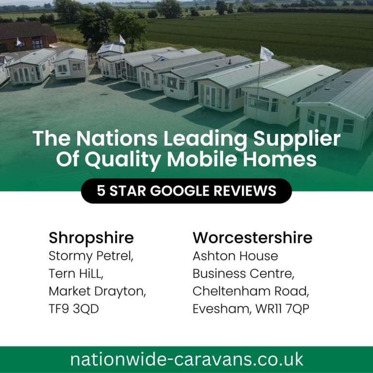 GARDEN ANNEXE STATIC CARAVAN MOBILE HOME LODGE - SHOWHOME 2025