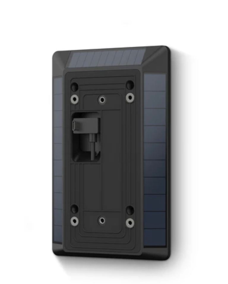 Ring Solar Charger (2nd Gen) for Battery Doorbells, Video Doorbell 