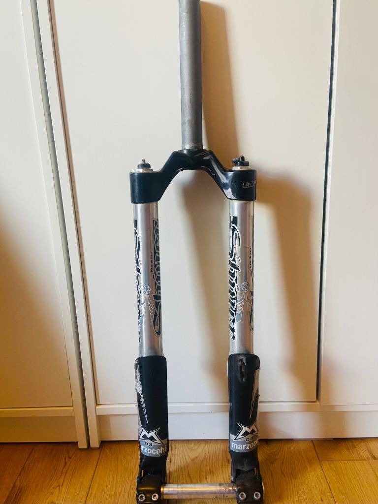 Extremely rare, Marzocchi Shiver suspension forks.