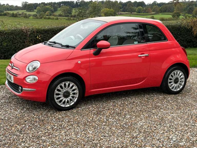 2017 Fiat 500C 1.2 Lounge 2dr Dualogic CONVERTIBLE Petrol Automatic