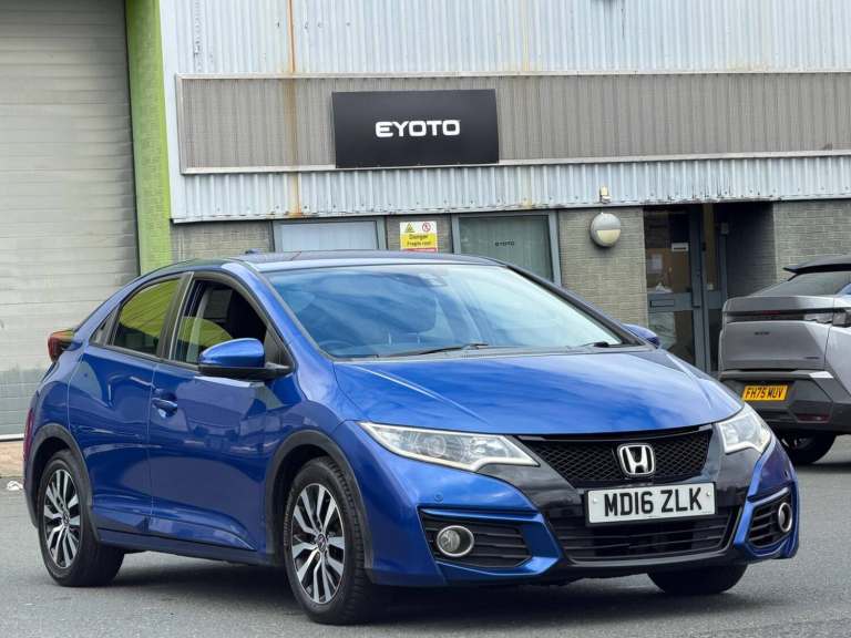 2016 Honda Civic 1.6 i-DTEC SE Plus (Navi) Euro 5 (s/s) 5dr HATCHBACK Diesel Manual