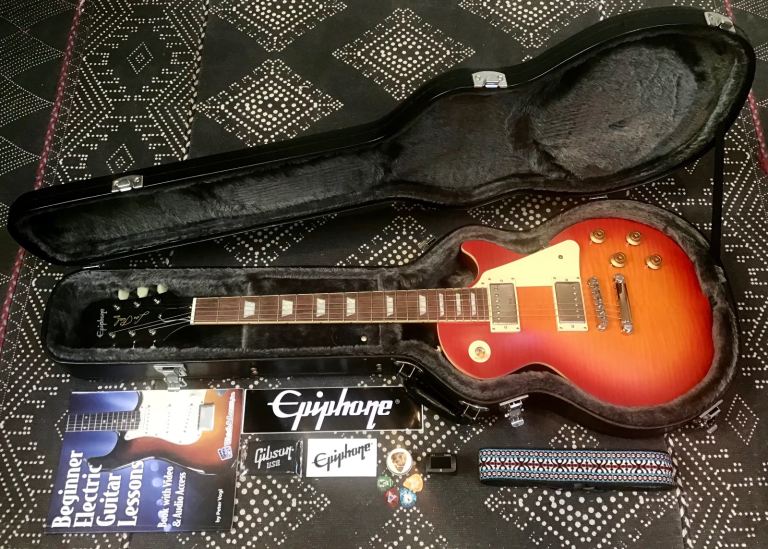 image for *NEW, May Swap* 'Limited Edition' Epiphone Les Paul 1959 Standard plus Luxury Case & Extras!