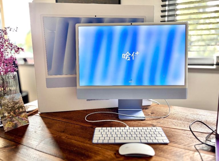 Apple iMac 24” 4.5K Retina (2024) M4 – 512GB SSD – Blue – Excellent Condition