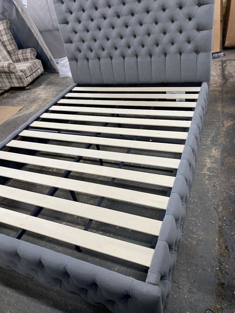 New ex display double bed frame £199