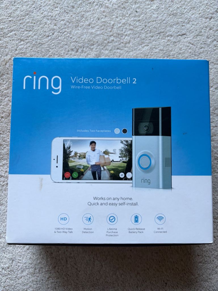 Ring Video Doorbell 2 - Smart Home Security
