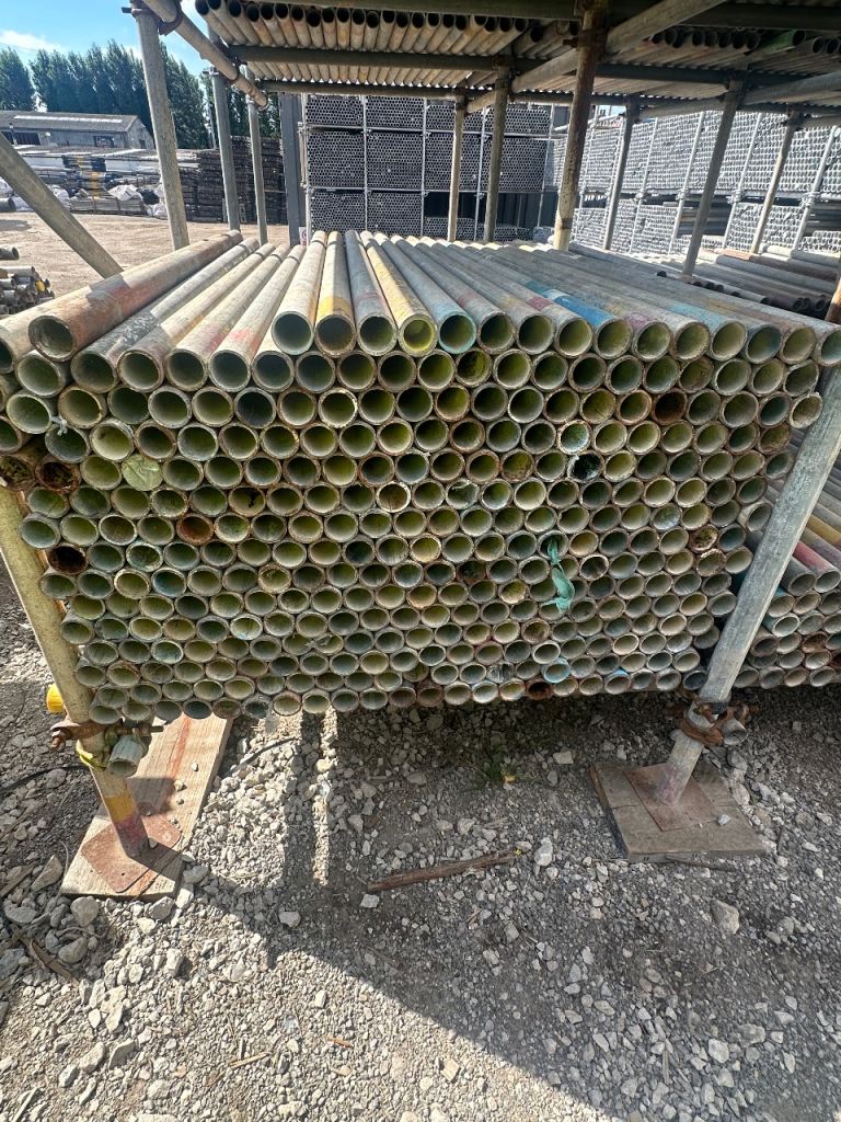 8FT Scaffolding Tube Galvanised Used Scaffold Pole Nottingham Delivery