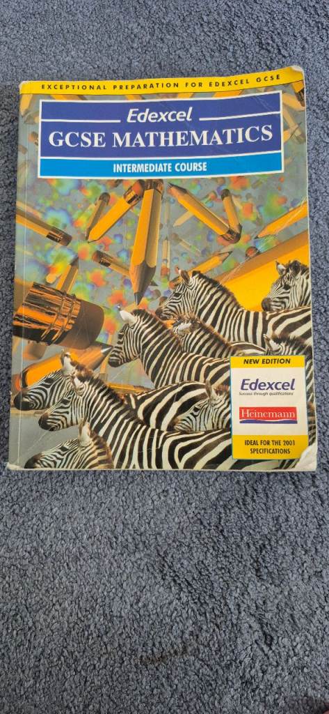 Gcse Edexcel mathmatics intermediate course