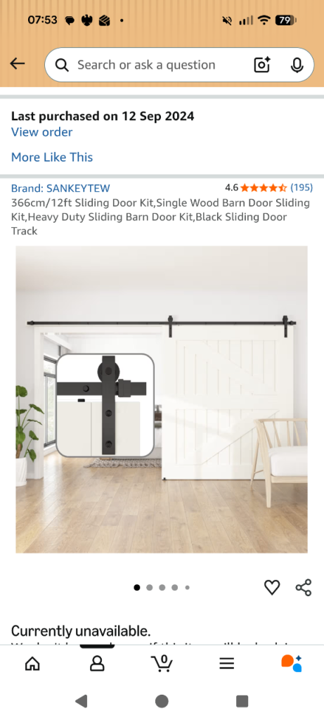 Sliding door kit 
