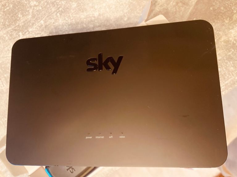 Sky router with charger 