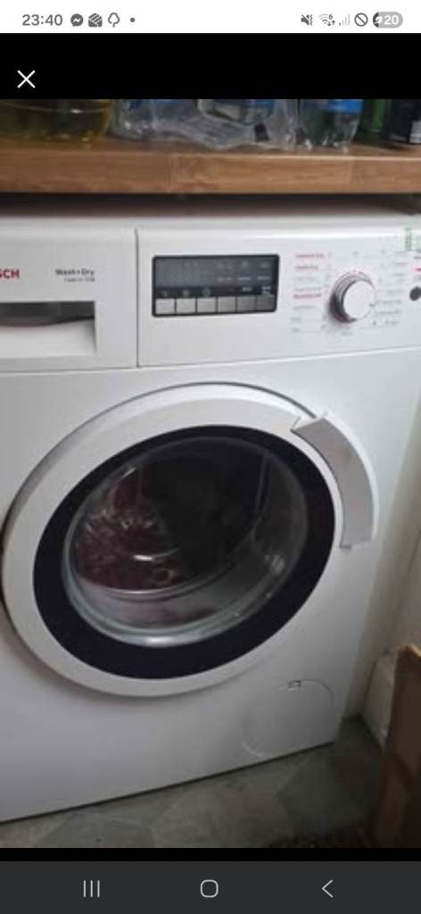 Bosch washer dryer