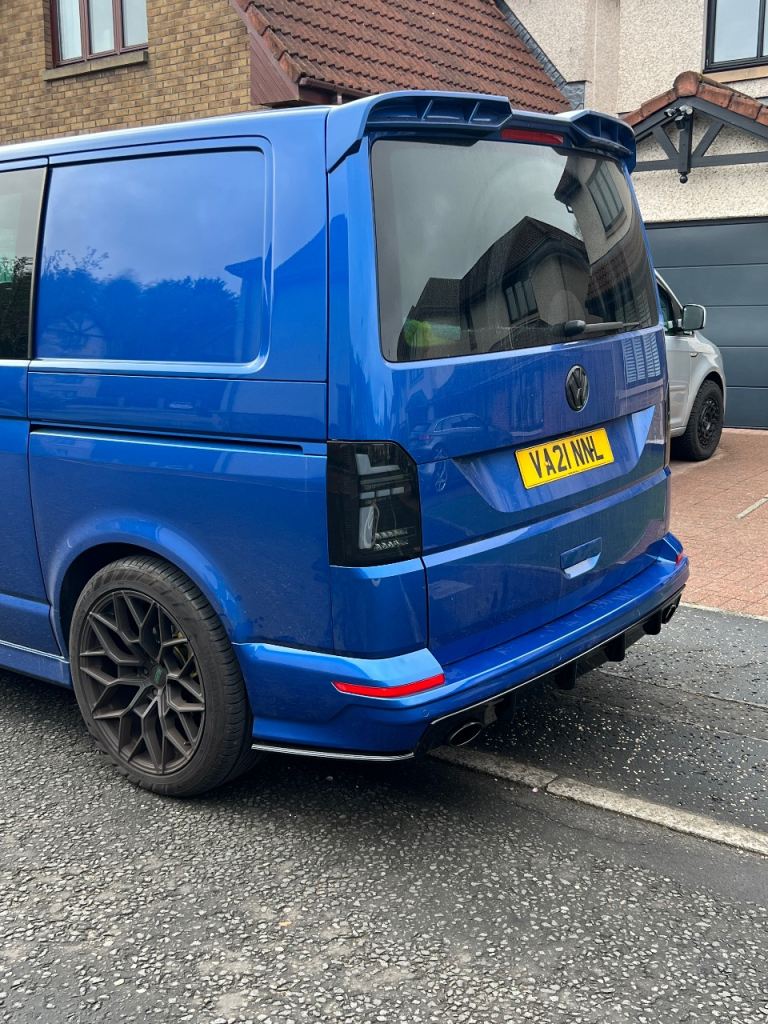 image for Transporter Wheels LV-2 Matte Black Wheels for VW T5. T6. T6.1