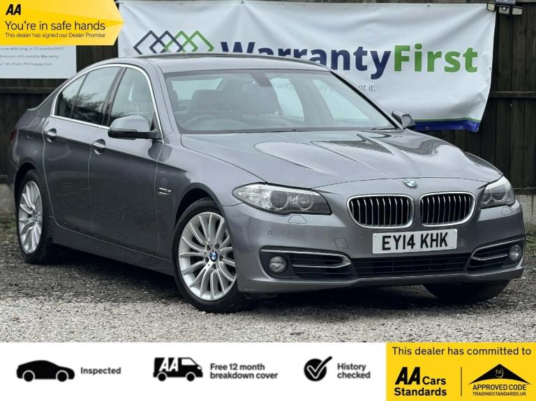 2014 BMW 5 Series 520d Luxury 4dr Step Auto SALOON Diesel Automatic