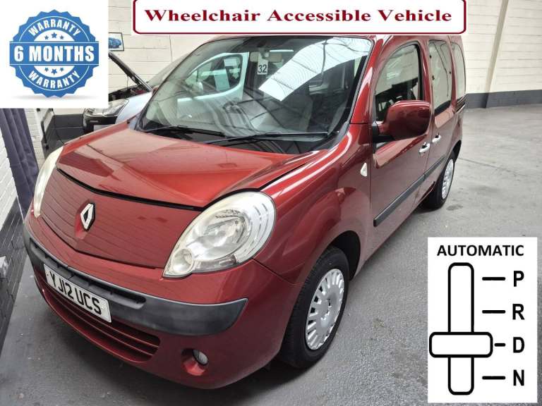 Renault Kangoo WHEELCHAIR ACCESSIBLE 1.6 Expression 5dr AutoGraph Petrol