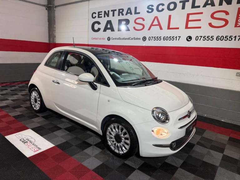 2019 Fiat 500 1.2 Lounge Euro 6 (s/s) 3dr HATCHBACK Petrol Manual