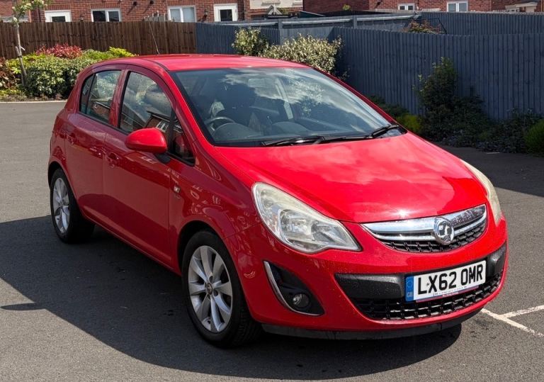 Vauxhall Corsa 5 door, 2012, Apple Car Play, Manual, 1.2, 82K miles 