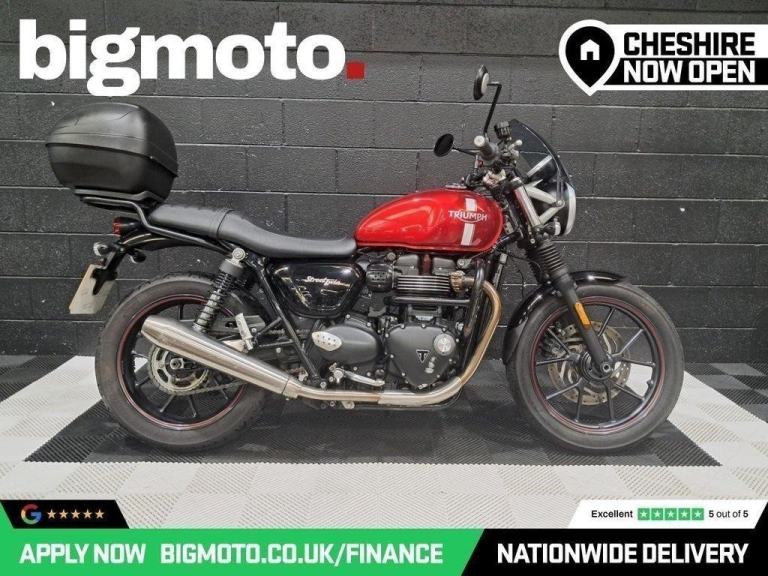 2017 17 TRIUMPH STREET TWIN 900 ROADSTER/RETRO PETROL MANUAL EURO 4 (54 PS)