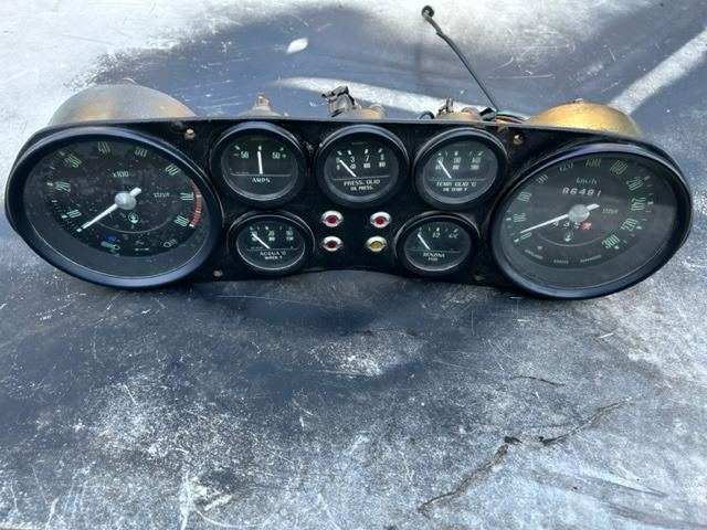 Instrument panel for Maserati Indy