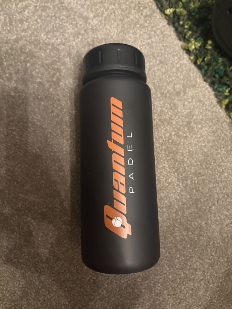 Quantum padel water bottle 