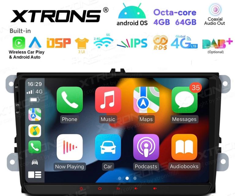 XTRONS VW Seat android stereo