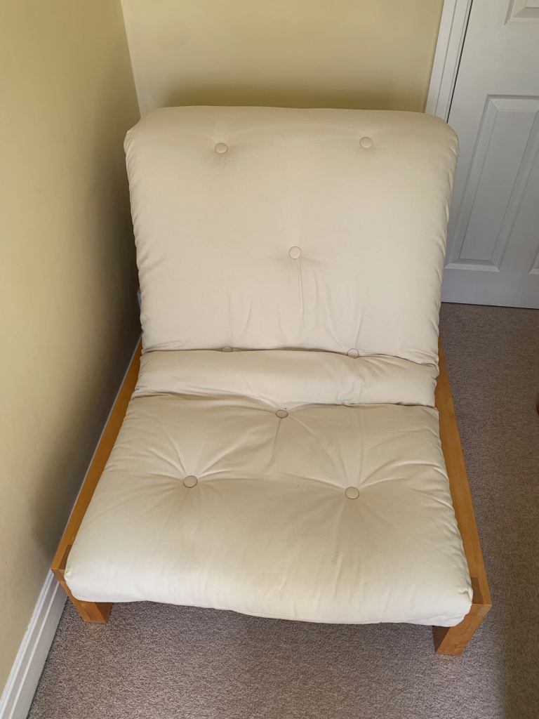 Single Futon Company Pull Out Bed Chair