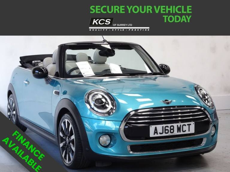 2018 MINI Convertible 1.5 Cooper Exclusive Convertible 2dr Petrol Steptronic Euro 6 (s/s) (136 ps...