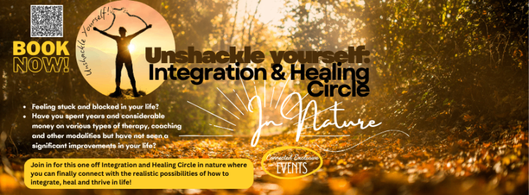 Unshackle Yourself: Integration and Healing Circle-Sunday, 14 June @ 2-5pm, Croydon.