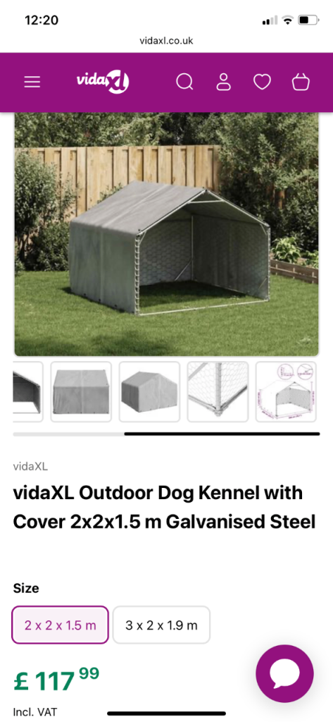 Outdoor Dog shelter