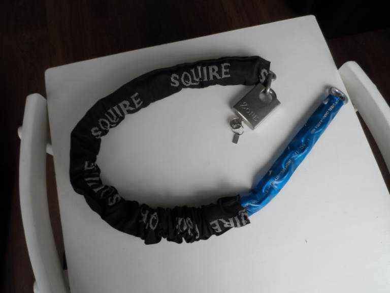 Squire High Security Chain @ Lock